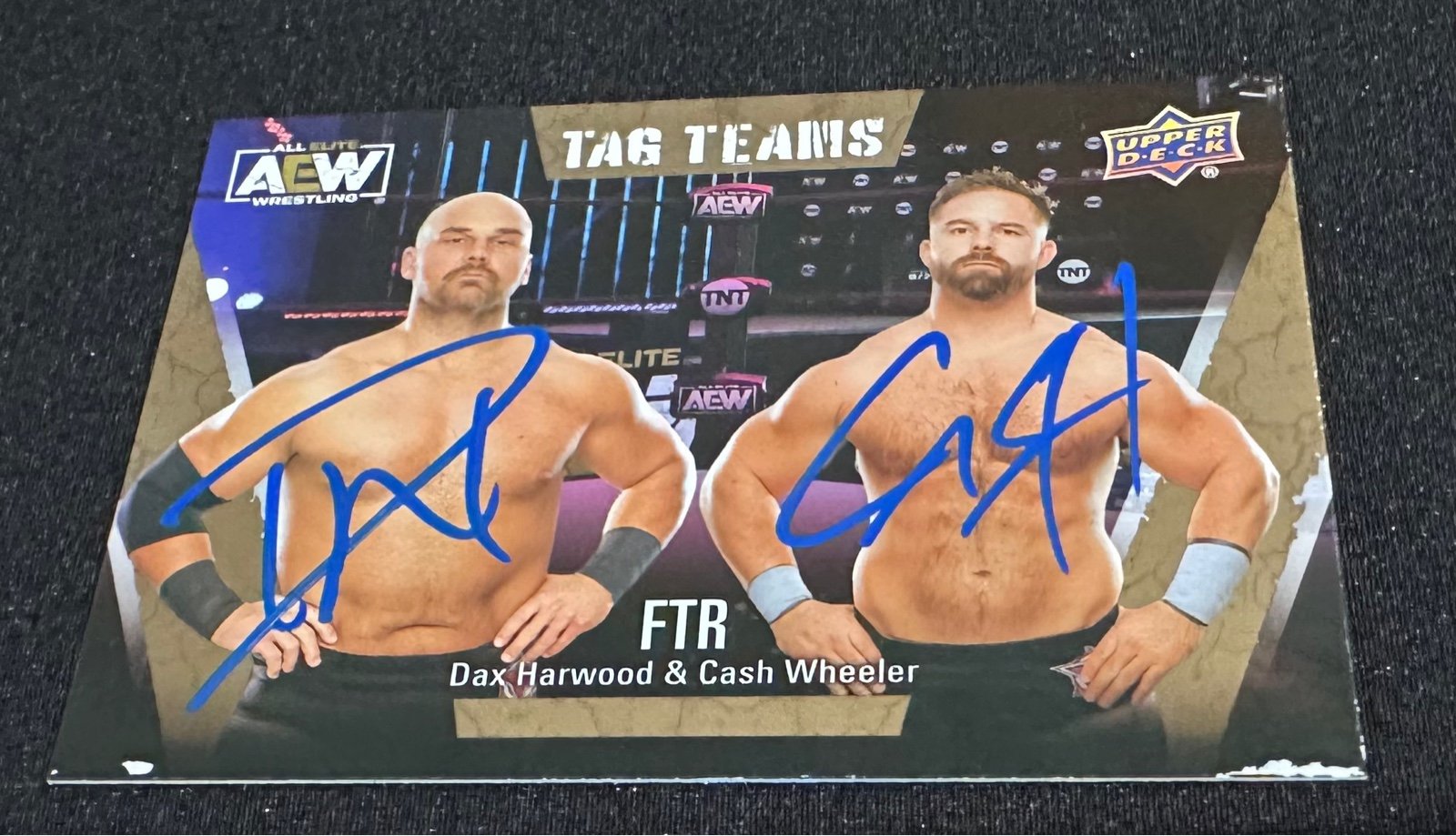 AEW FTR Trading Card