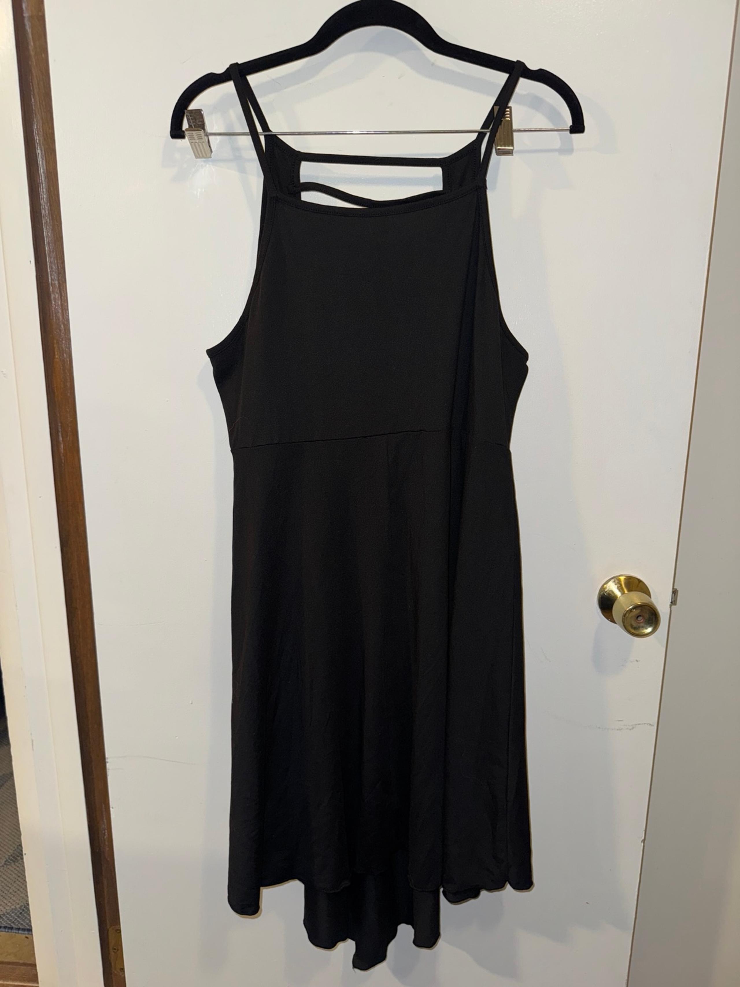Women’s Black Sleeveless Summer Dress - Size 0XL - SHEIN Curve