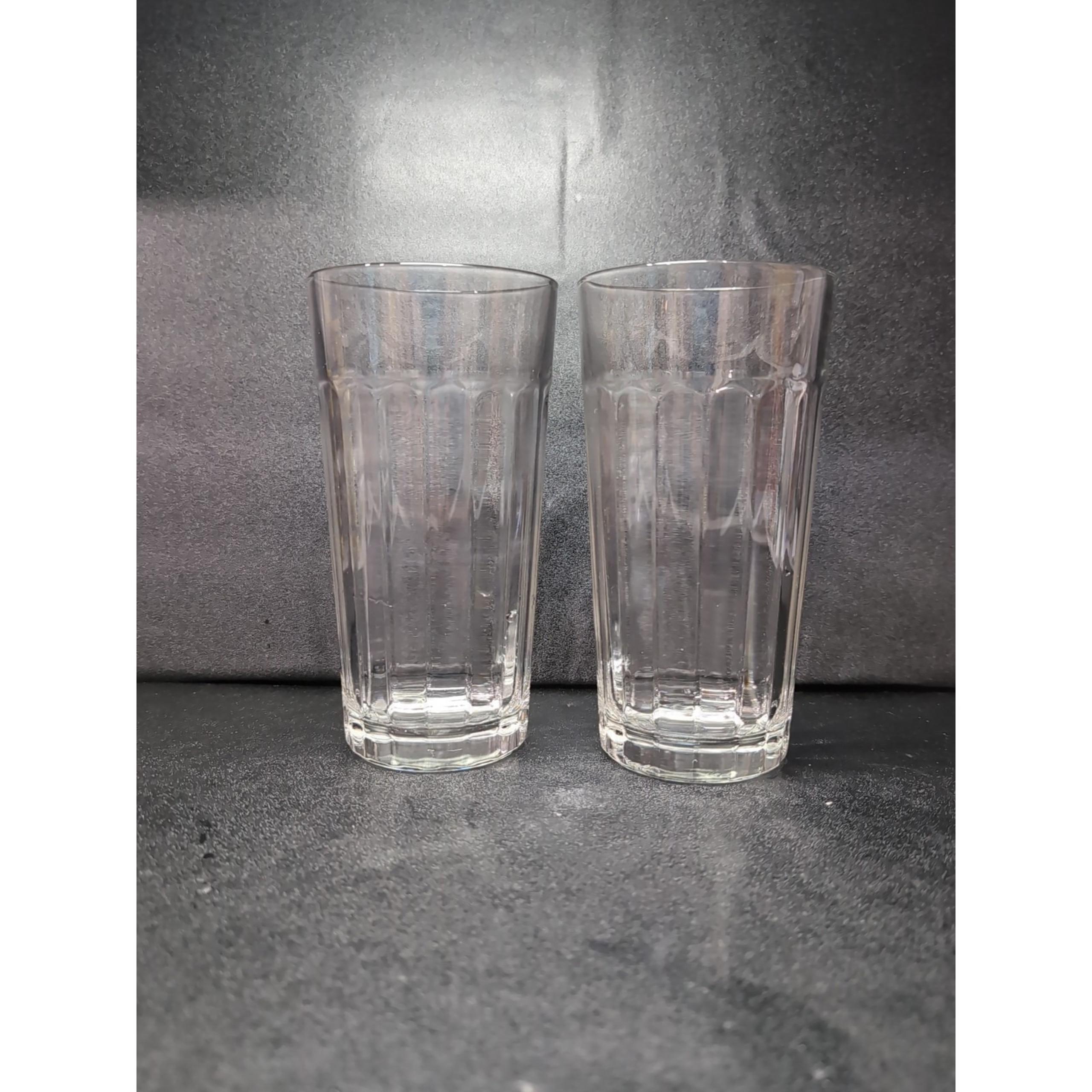 Libbey Dura Tuff Drinking Glasses, Vintage Tumblers, Classic Glassware, Set of 2