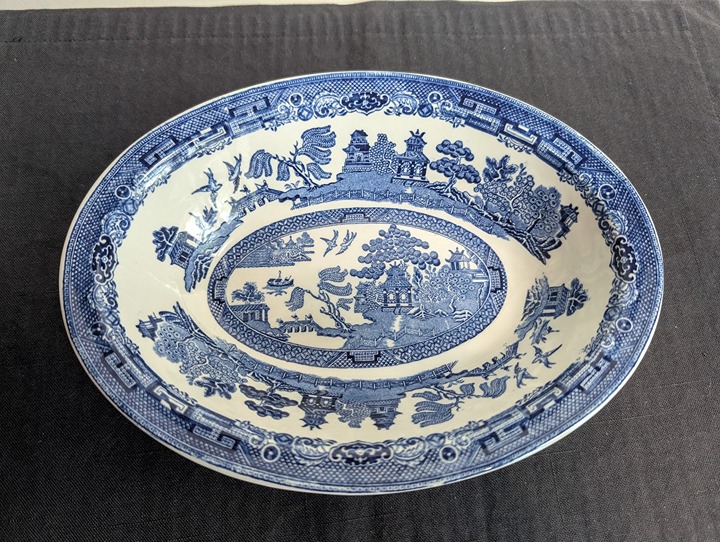 johnson brothers blue willow china