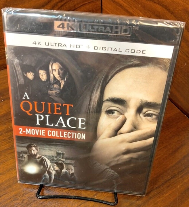 A Quiet Place 2-Movie Collection [4K+Digital] NEW (Sealed)-Free Shipping w/Track