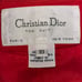 Christian Dior The Suit Red Blazer & Skirt Set size 10