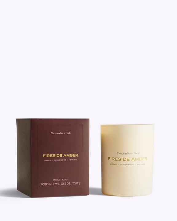 New! SOLDOUT Abercrombie Fitch Fireside Amber candle