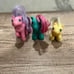 Vintage G1 My Little Pony Hasbro 1987 Lot of 3