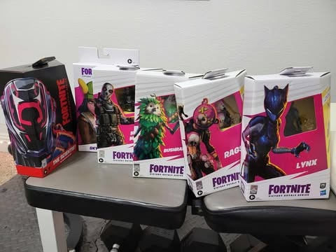 Hasbro Fornite Lot Unopened and Loose
