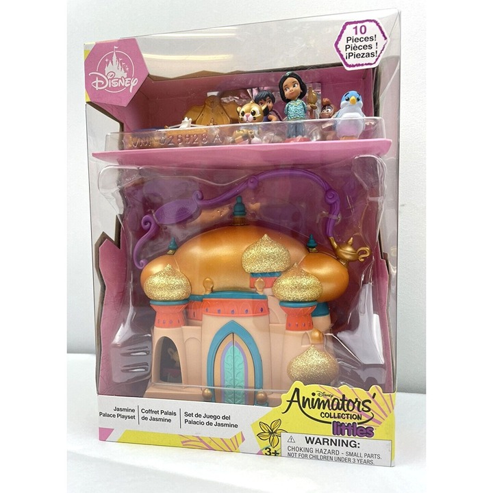 Disney Animators' Collection Littles Jasmine Palace Play Toy Set