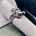 Vintage Sterling Western Saddle Shaped Cowboy Cowgirl Tribal style ring