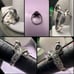 Vintage Sterling Western Saddle Shaped Cowboy Cowgirl Tribal style ring