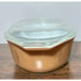 Vintage Pyrex Early American Oval Casserole Bowl Dish Gold Brown 043 1 1/2 Quart