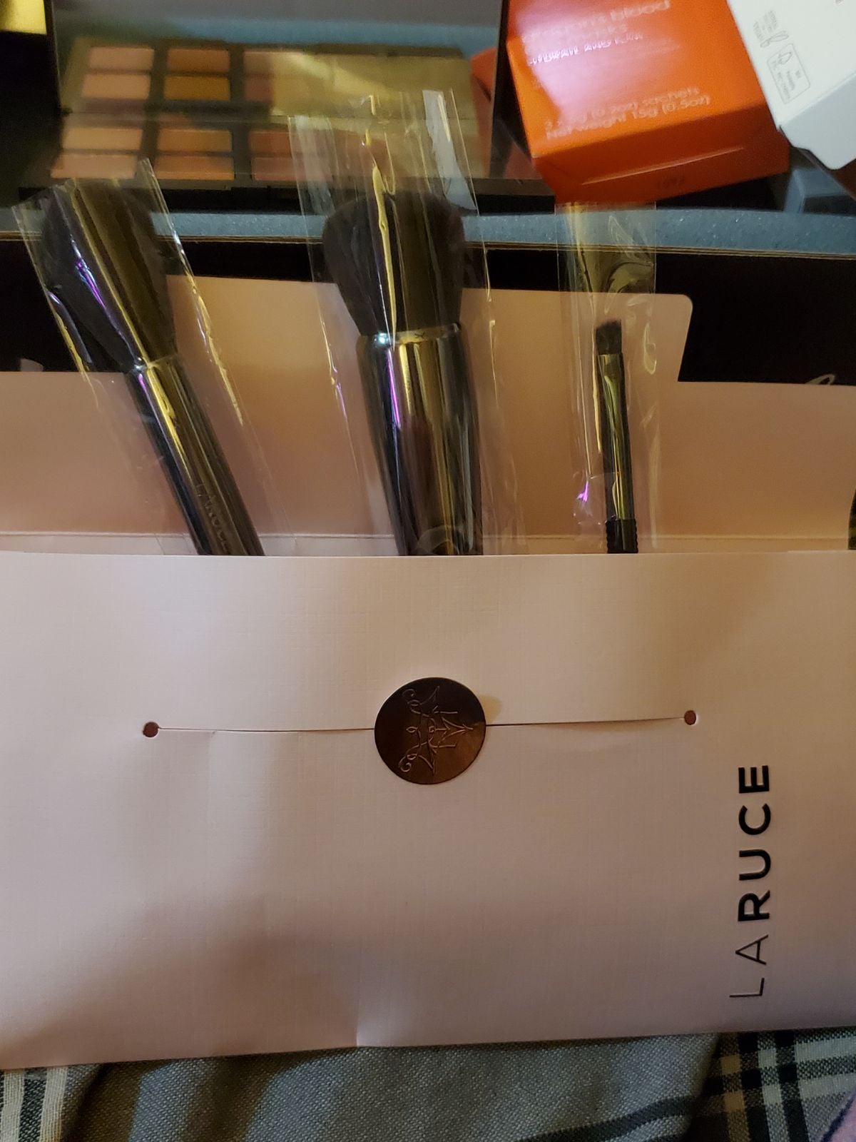 LAURCE BEAUTY on the go set makeup brush