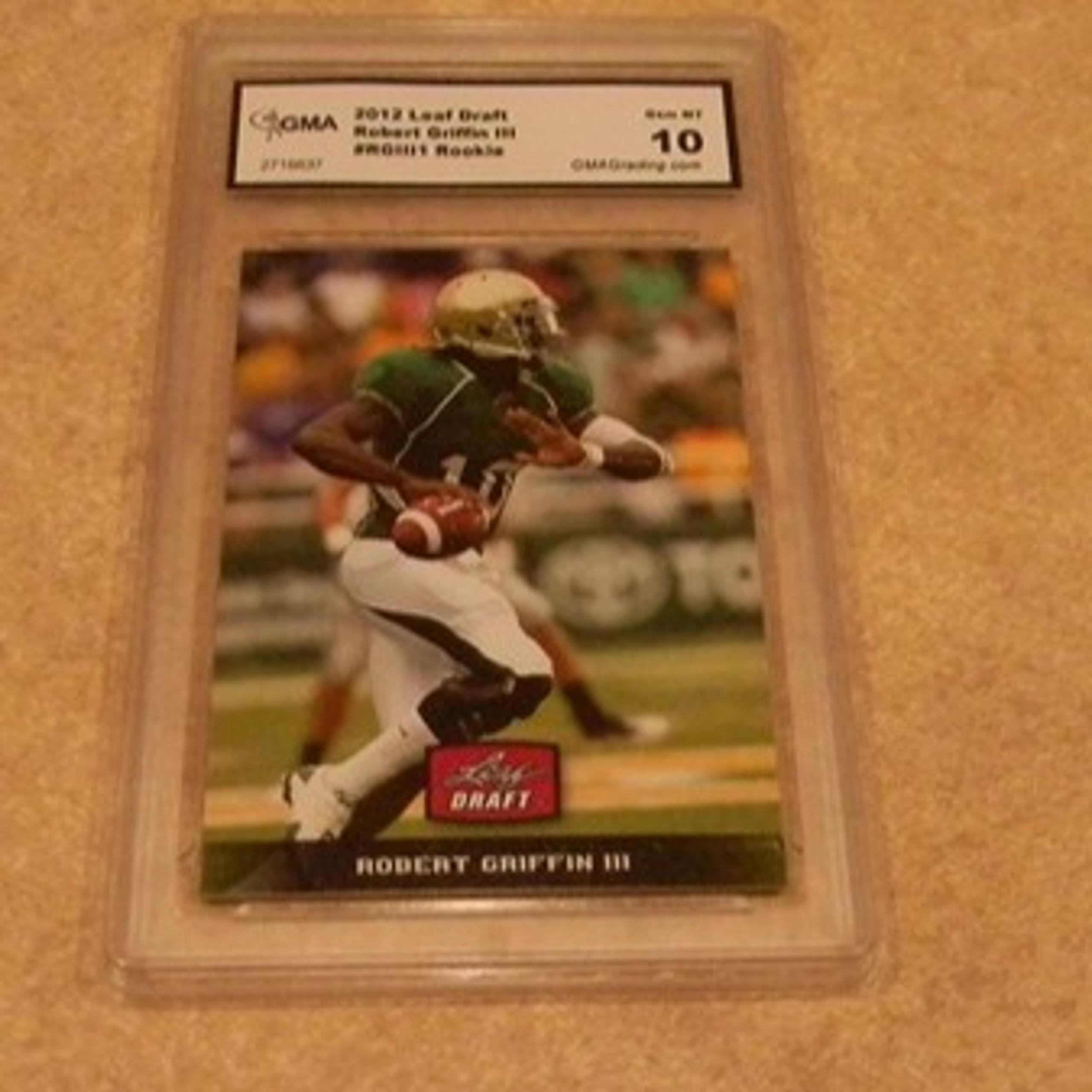 2012 Leaf Draft #1  ROBERT GRIFFIN III GMA 10 Gem MT