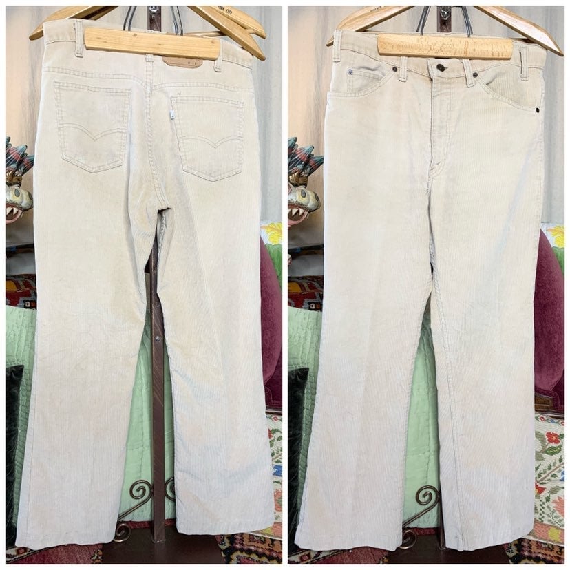 80s Levi's High Waist Corduroys 32