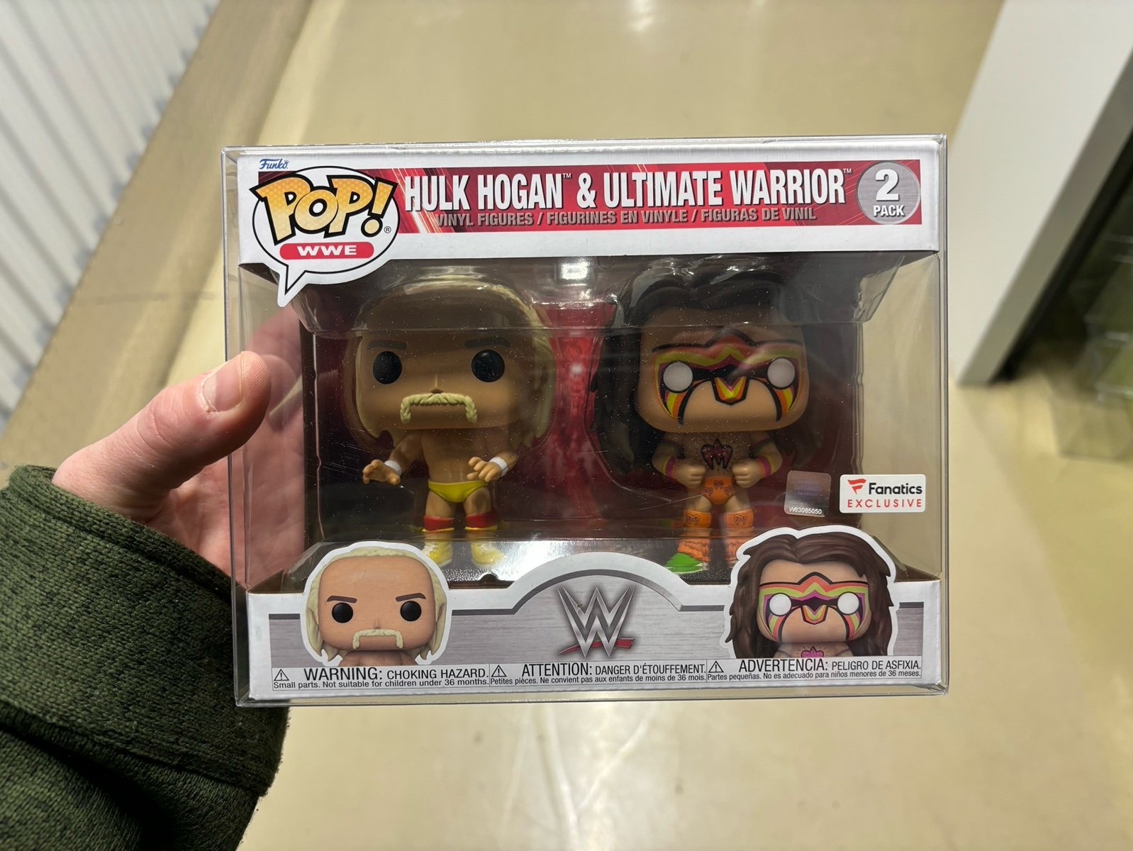 Funko Pop Hogan and Warrior