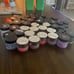 53 nail dip jars