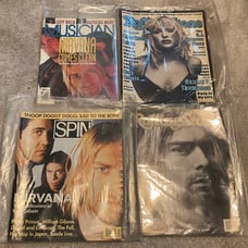 Sound garden Nirvana Grunge Spin Rolling Stone Magazine Beck Kurt Cobain 92-94
