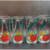 Set of 4 Bloody Mary Highball Glasses RARE Libbey