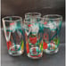 Set of 4 Bloody Mary Highball Glasses RARE Libbey