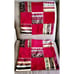2 Pottery Barn CLAUDINE 18x18 Burgundy Indigo Multi Floral Velvet Pillow Covers