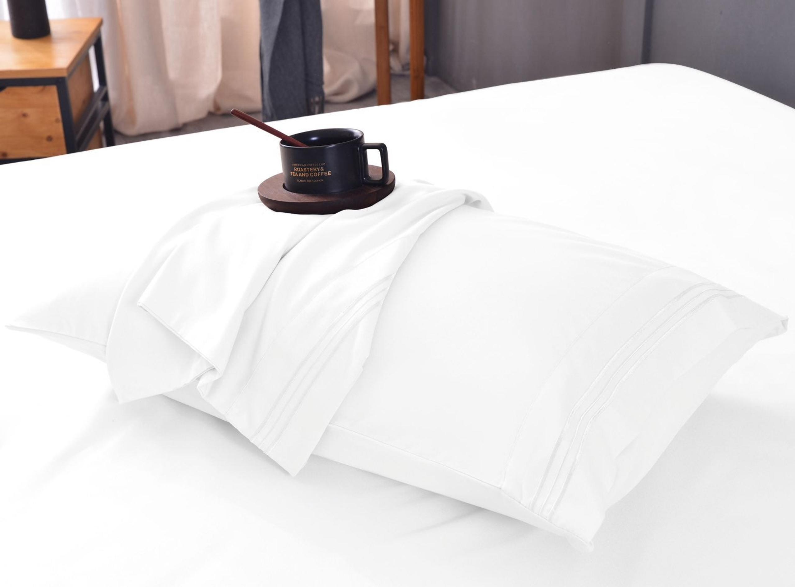 Bamboo Luxury King Sheet Set - White