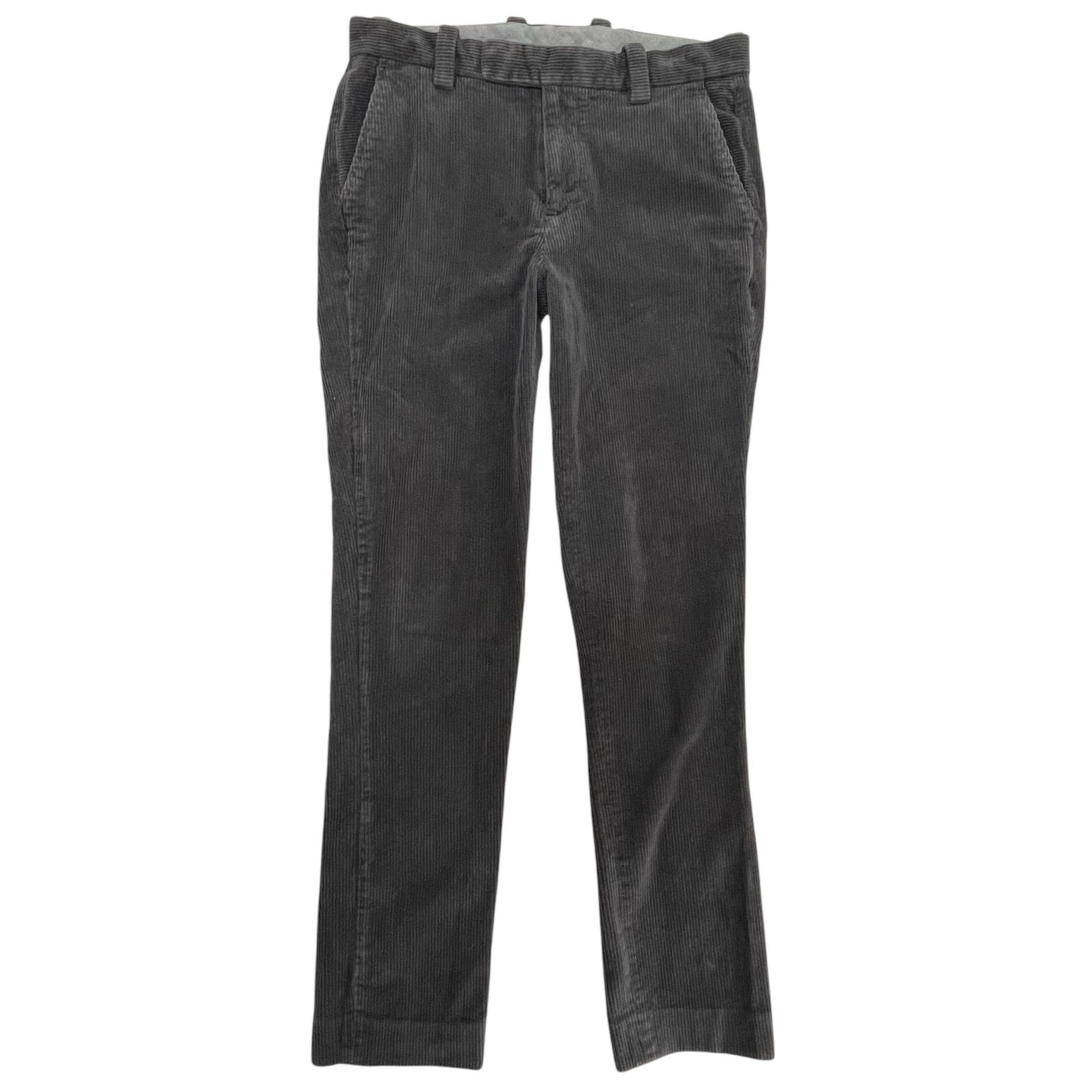 Brooks Brothers Men's Gray Corduroy Pants size 32 x 32