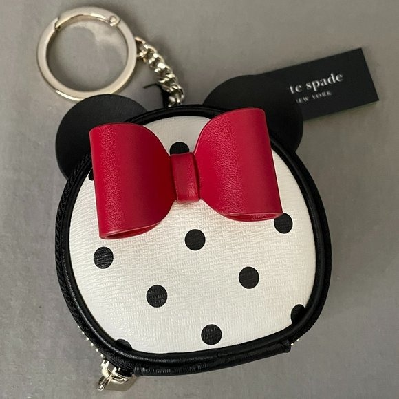 NWT Kate Spade Disney X Kate Spade New York Minnie Mouse Coin Purse