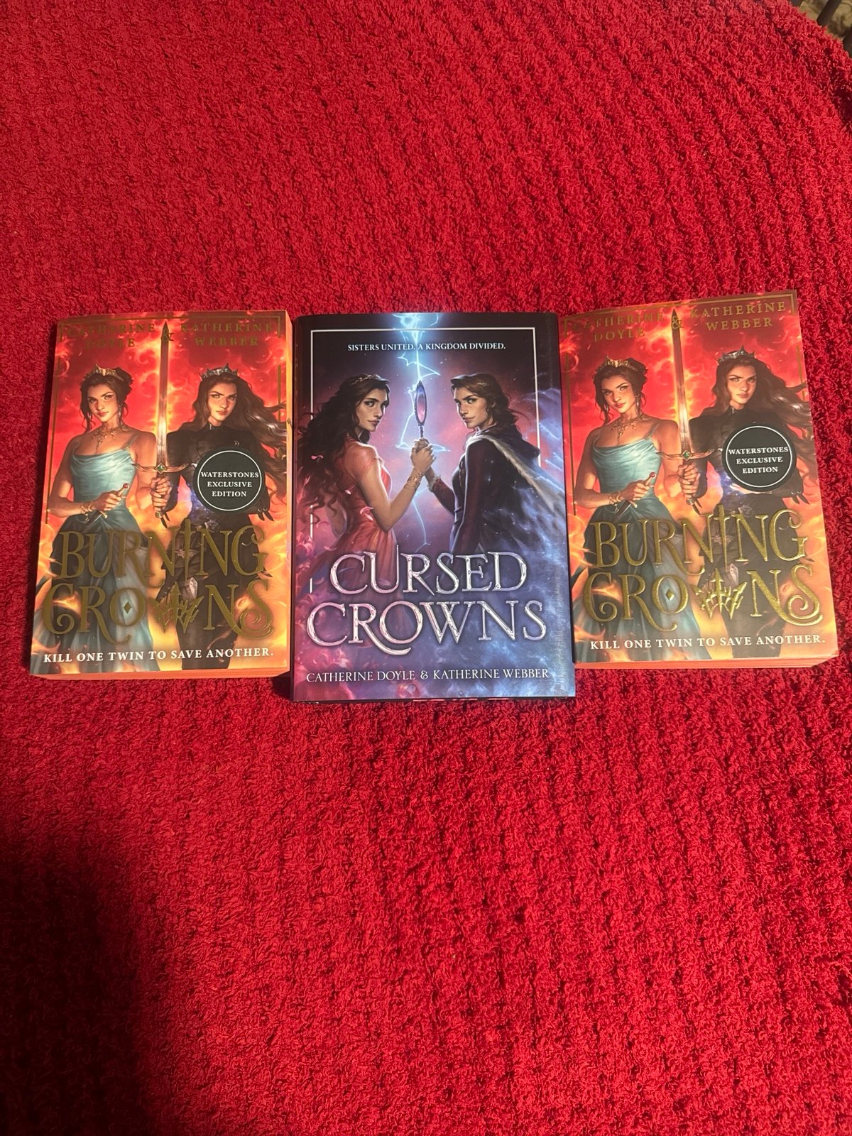 Twin Crowns Trilogy (litjoy + Waterstones editions)