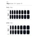 OHORA N ONYX NB-023 Semi-cured Gel Nail Stickers - 6 PACK LOT