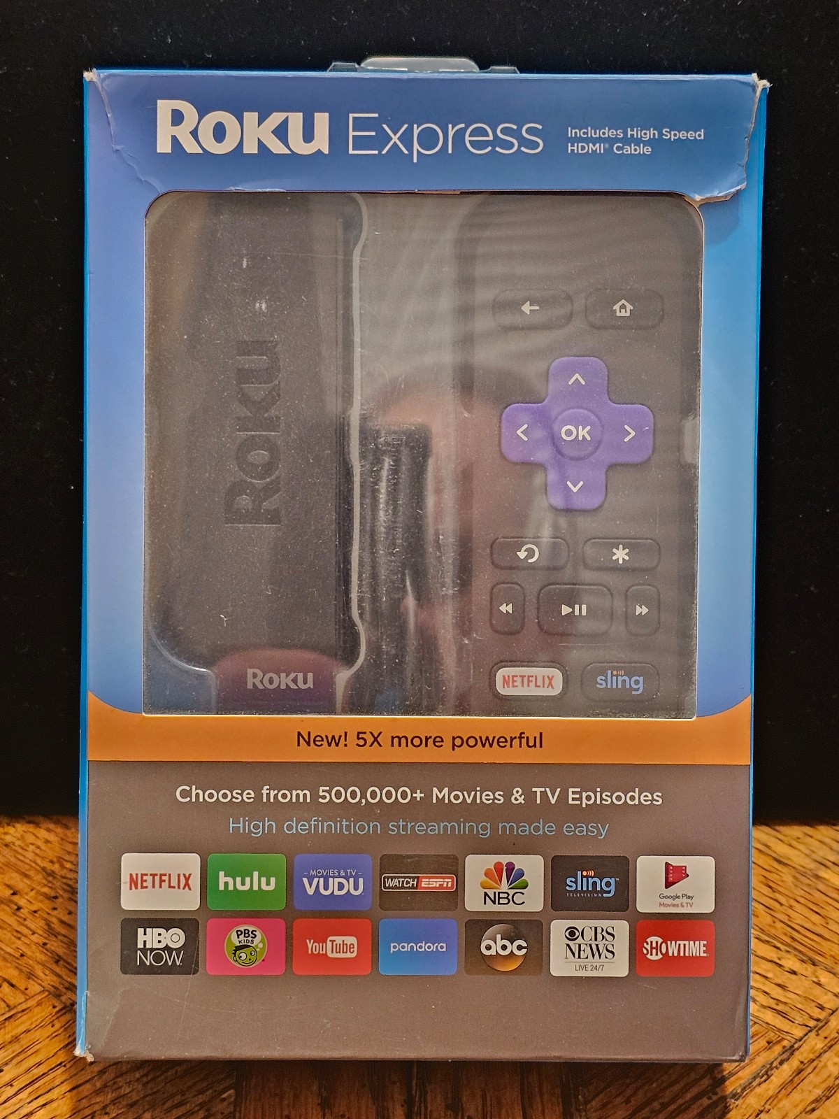Roku Express HDMI Digital Streaming Media Player - Black