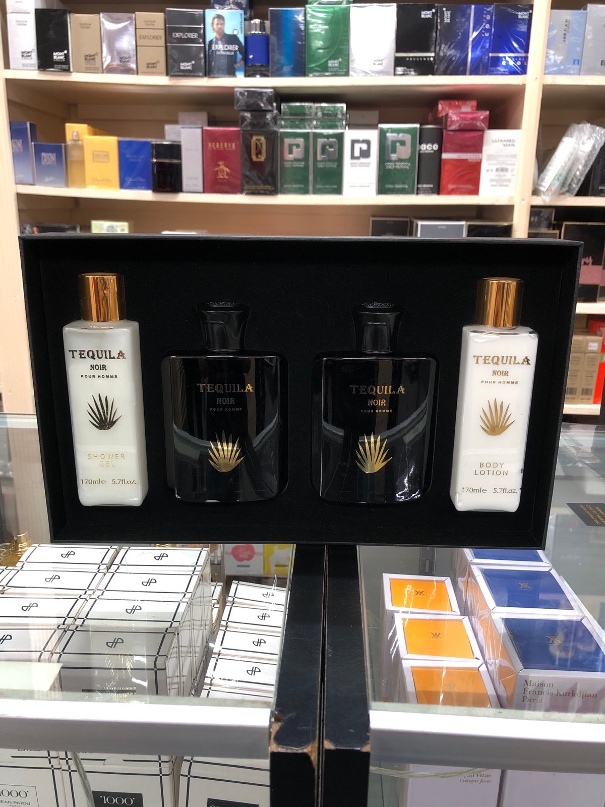 Noir Pour Homme 4pcs Giftset by Tequila for Men