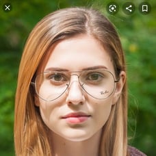 Ray-Ban aviator prescription glasses