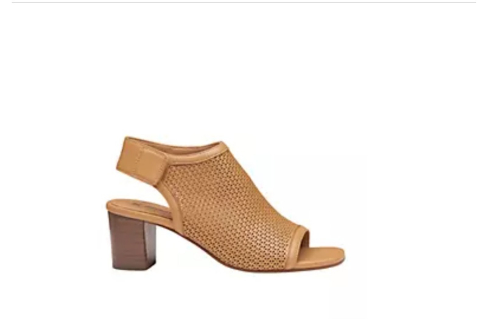 Johnston & Murphy  Evelyn Perfed Open Toe Bootie