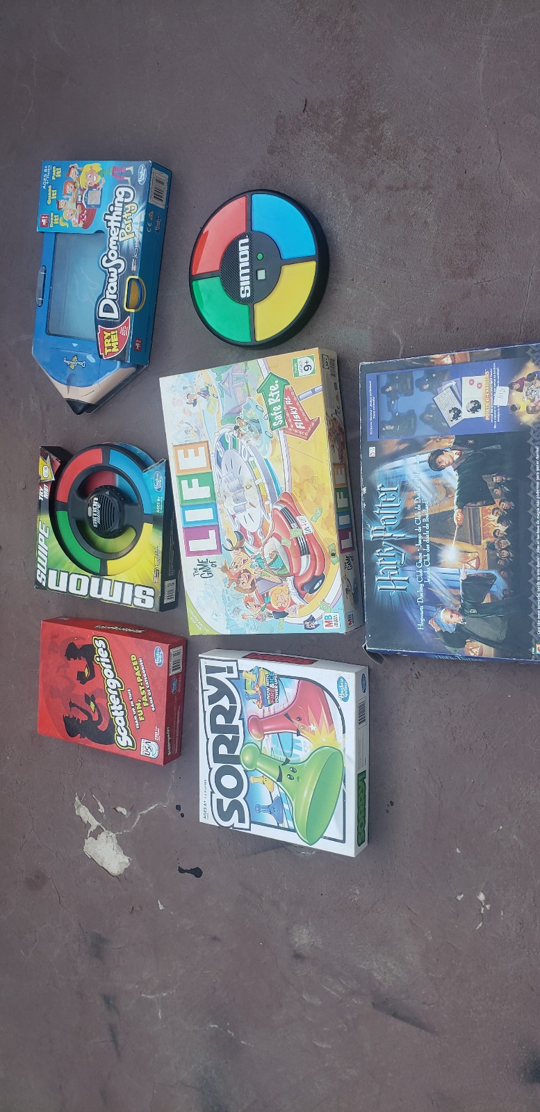 Board games lot, Simon says