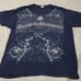 Y2K AOP Breaking Benjamin Tour T-shirt tagged XL measures Size Large