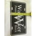 Waldecker Pontiac Buick License Plate- Black and Silver