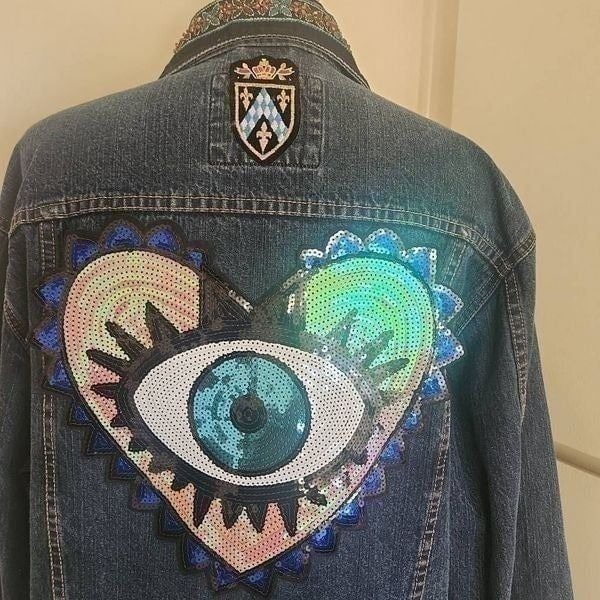 High Sierra Custom Upcycled Denim Jacket