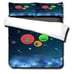 NEW- Jelly Slogo-Man Soft 3 Piece Bedding Set Novelty Queen Size Quilt Cover