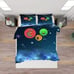 NEW- Jelly Slogo-Man Soft 3 Piece Bedding Set Novelty Queen Size Quilt Cover