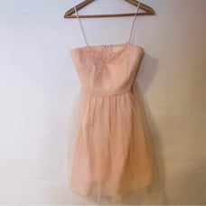 J.Crew 2 Tulle Maura Strapless Mini Dress Ballerina Pink Prom Homecoming Wedding