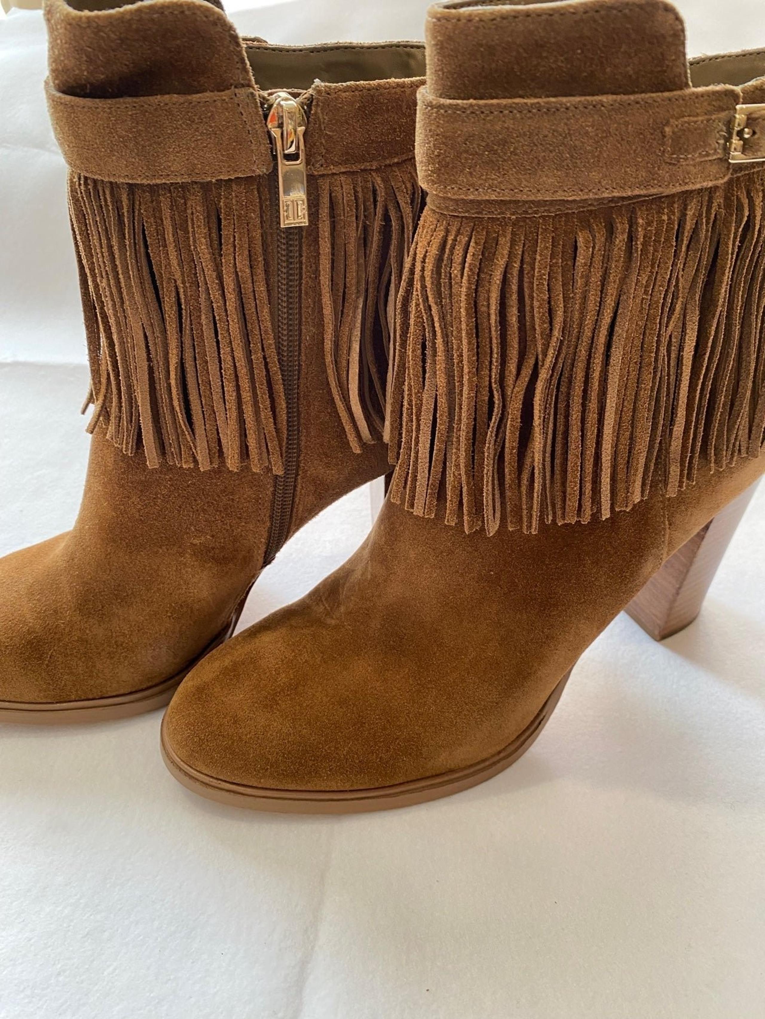 Ivanka Trump Preta Suede Boots