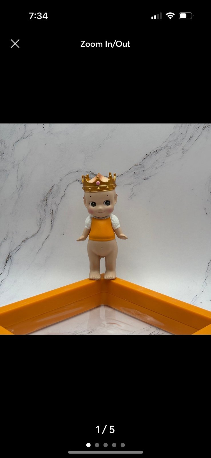 RARE Sonny Angel Authentic Mini Figure CROWN Series Code 530