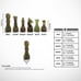 Chess set Handmade | Green Onyx Marble chess set | Best Selling Chess set | gift