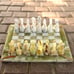 Chess set Handmade | Green Onyx Marble chess set | Best Selling Chess set | gift