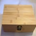Stash Box with Rolling Tray - Large Storage Bamboo Box to Organize All Your