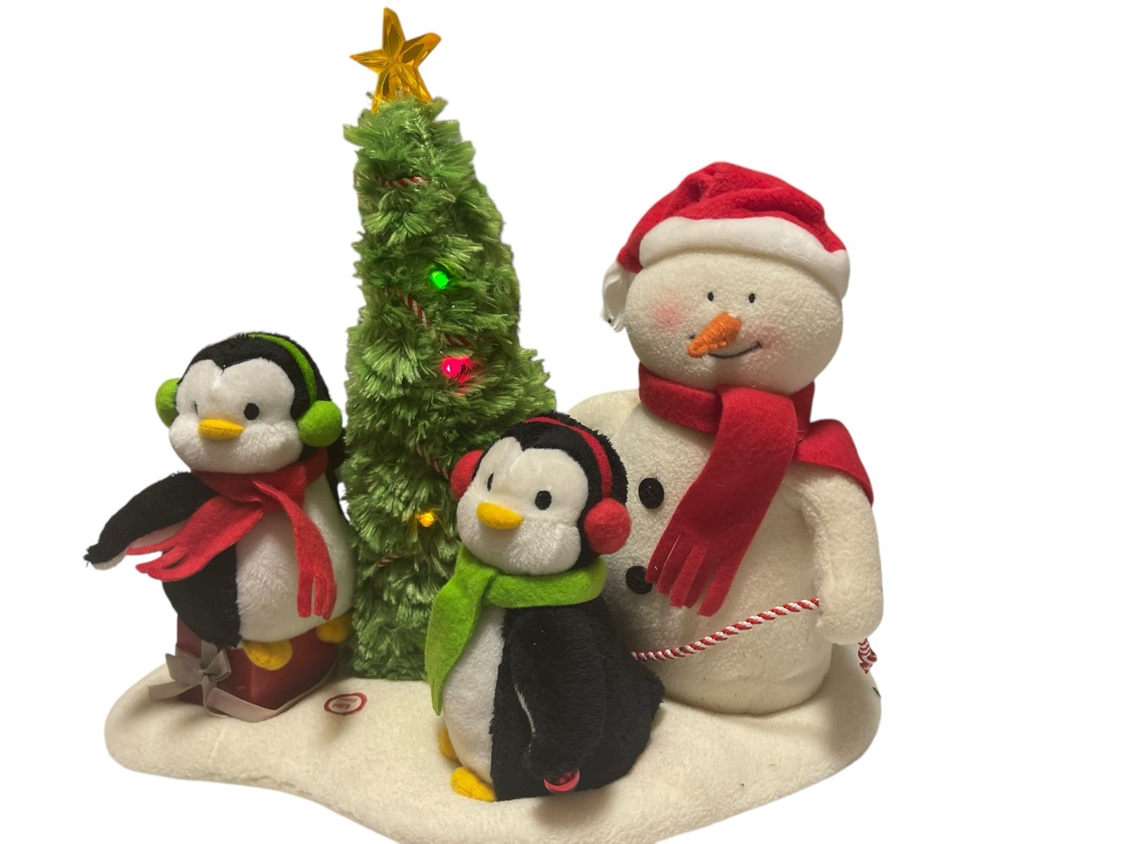 Hallmark Jingle Pals 2006 Rocking Around the Christmas Tree Snowman Penguins