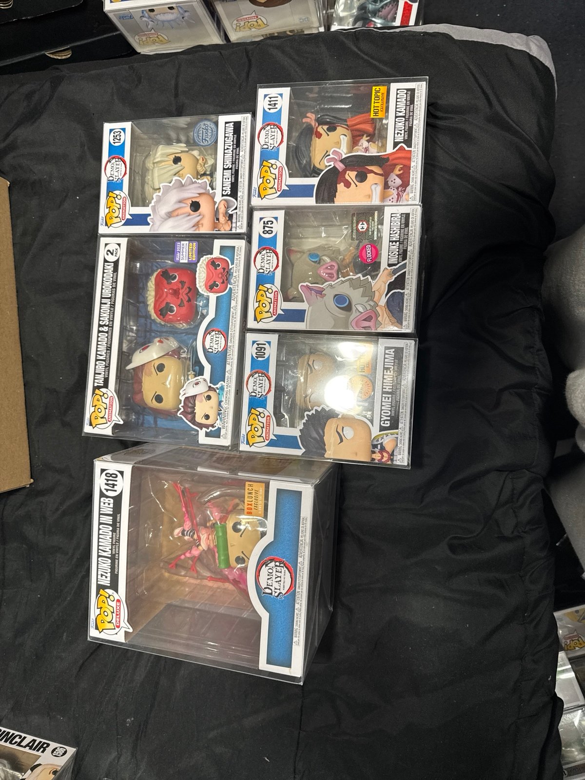 Demon slayer Funko Pop lot