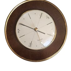 Vintage Mid-Century Wall Barometer – Made in West Germany Rare