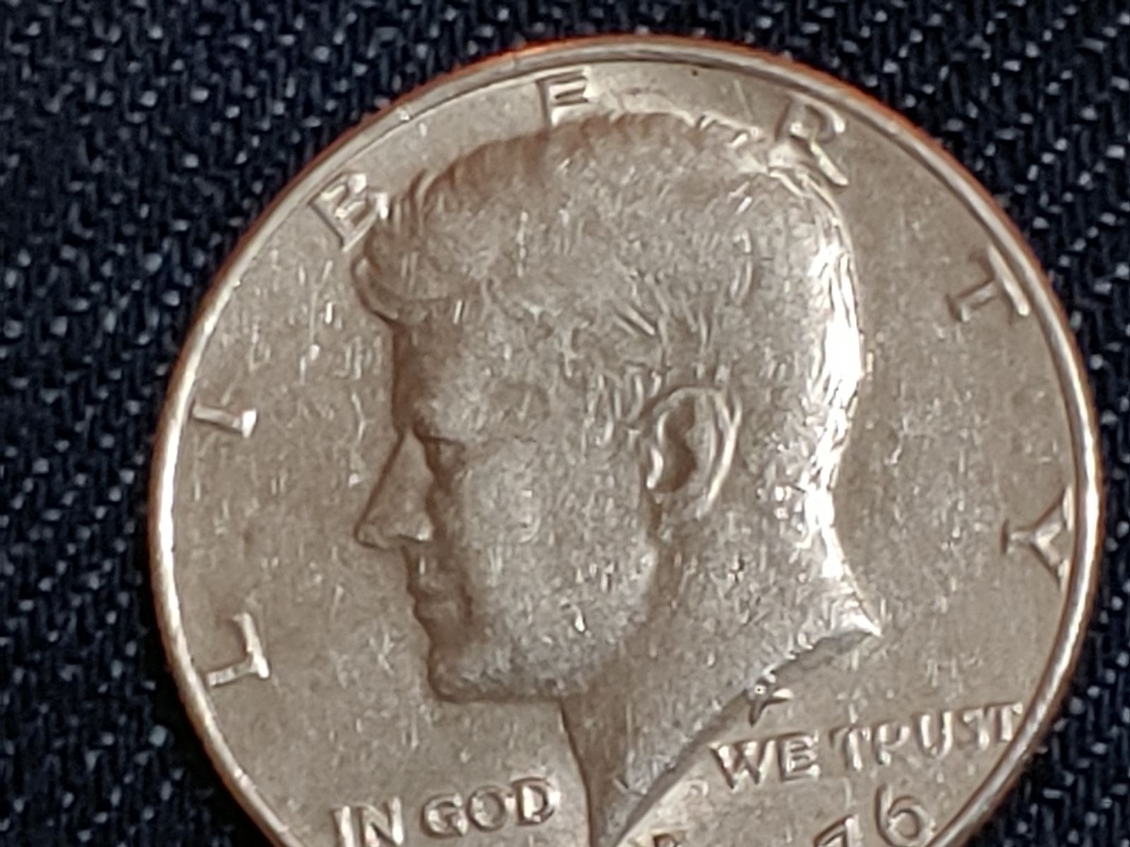 JFK half dollar