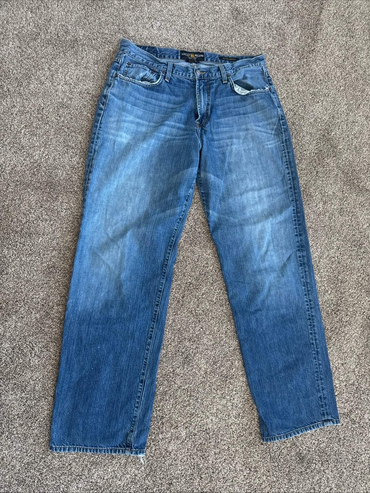 Lucky Brand Relaxed Fit Mens 34x34 Jeans