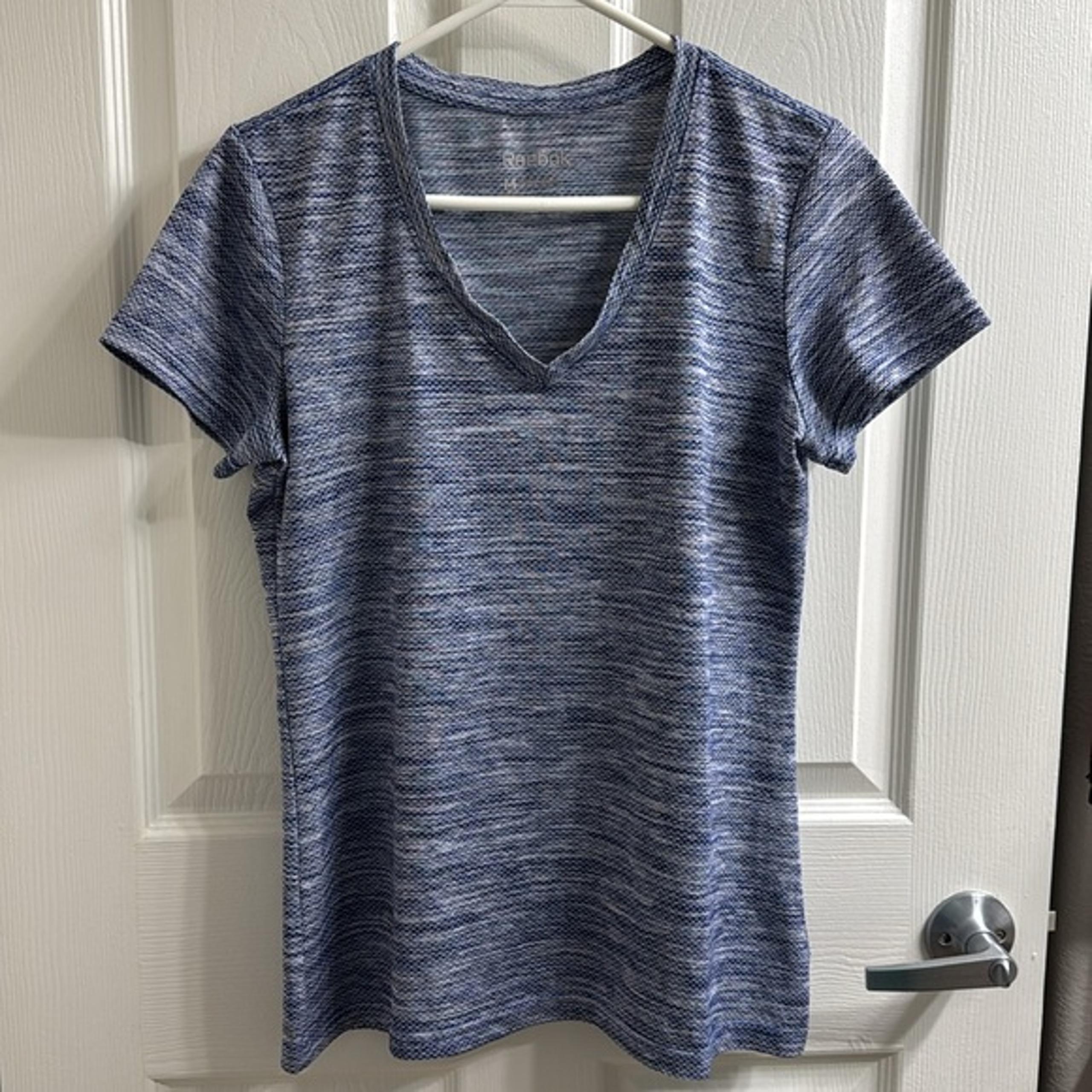 Reebok Purple Fitted Short Sleeve Tee