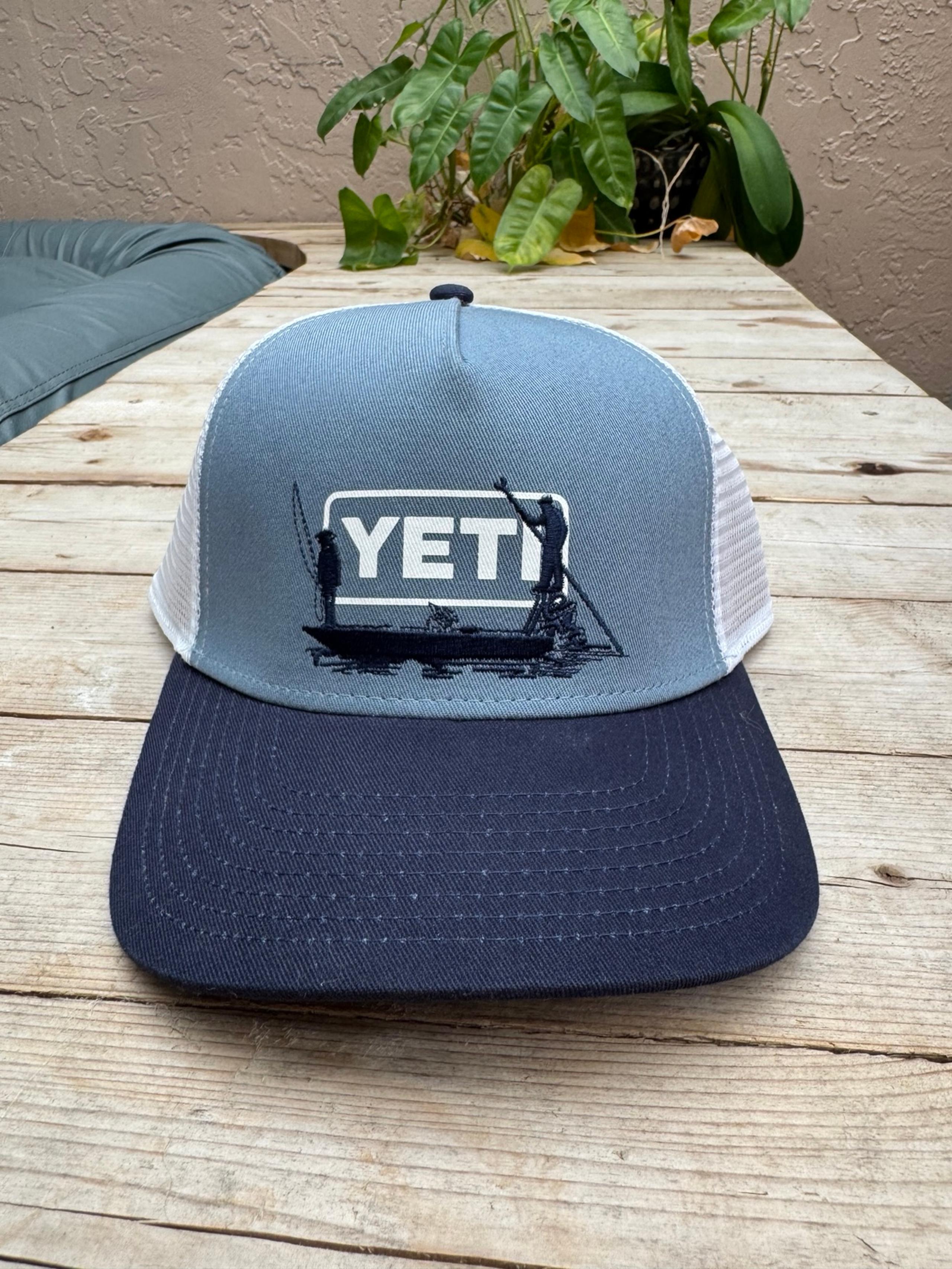 New Blue Skiff Trucker Hat - One Size - Yeti